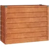 Image de Vidaxl JardiniÃ¨re Gris 100x40x77 Cm Acier Corten