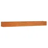 Image de Vidaxl JardiniÃ¨re Gris 480x80x45 Cm Acier Corten