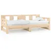 Image de vidaXL Lit coulissant Bois de pin solide 2x(80x200) cm