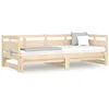 Image de vidaXL Lit coulissant Bois de pin solide 2x(90x190) cm
