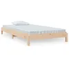 Image de Lit EmpilÃ© pour Vie Minimaliste 90x190 cm Bois Massif Pin