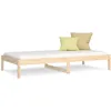 Image de vidaXL Lit de jour 90x190 cm Simple Bois de pin massif