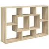 Image de Vidaxl ÃtagÃ¨re Murale ChÃªne Sonoma 85x16x52,5 Cm Bois D'ingÃ©nierie