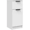 Image de vidaXL Buffet Blanc 30x30x70 cm Bois d'ingÃ©nierie