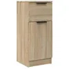 Image de vidaXL Buffet ChÃªne sonoma 30x30x70 cm Bois d'ingÃ©nierie