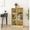 Image de vidaXL Buffet Gris bÃ©ton 30x30x70 cm Bois d'ingÃ©nierie