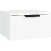 Image de vidaXL Table de chevet murale Blanc 34x30x20 cm
