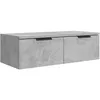 Image de vidaXL Armoire murale Gris bÃ©ton 68x30x20 cm Bois d'ingÃ©nierie