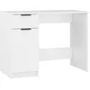 Image de vidaXL Bureau Blanc 100x50x75 cm Bois d'ingÃ©nierie