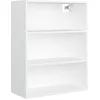 Image de vidaXL Armoire murale suspendue Blanc 69,5x32,5x90 cm