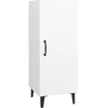 Image de vidaXL Buffet Blanc 34,5x34x90 cm Bois d'ingÃ©nierie