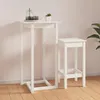 Image de vidaXL Buffet Blanc 34,5x34x90 cm Bois d'ingÃ©nierie