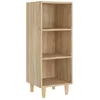 Image de Vidaxl Buffet ChÃªne Sonoma 34,5x32,5x90 Cm Bois D'ingÃ©nierie