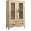 Image de vidaXL Buffet ChÃªne sonoma 70x31x115 cm Bois d'ingÃ©nierie