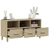 Image de Meubles TV VidaXL  Meuble TV  Chêne Sonoma 102x36x50 cm Bois d'ingénierie P31600117