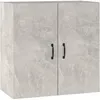 Image de vidaXL Armoire murale Gris bÃ©ton 60x31x60 cm Bois d'ingÃ©nierie
