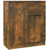 Image de vidaXL Buffet ChÃªne fumÃ© 60x30x70 cm Bois d'ingÃ©nierie