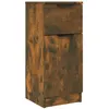 Image de vidaXL Buffet ChÃªne fumÃ© 30x30x70 cm Bois d'ingÃ©nierie