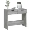 Image de Consoles VidaXL  Table console  Sonoma gris 90x36x75 cm Bois d'ingénierie P31600514