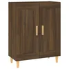 Image de vidaXL Buffet ChÃªne marron 69,5x34x90 cm Bois d'ingÃ©nierie