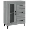 Image de vidaXL Buffet Sonoma gris 69,5x34x90 cm Bois d'ingÃ©nierie