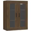 Image de vidaXL Armoire murale suspendue ChÃªne marron 69,5x34x90 cm