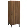 Image de vidaXL Buffet ChÃªne marron 34,5x34x90 cm Bois d'ingÃ©nierie