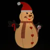 Image de vidaXL Bonhomme de neige gonflable avec LED 300 cm
