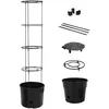 Image de Vidaxl JardiniÃ¨re Ã Tomate Anthracite Ã39x150 Cm PolypropylÃ¨ne