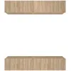 Image de vidaXL Meubles TV 4 pcs ChÃªne Sonoma 80x30x30 cm Bois d'ingÃ©nierie