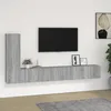 Image de vidaXL Ensemble de meubles TV 3 pcs Sonoma gris Bois d'ingÃ©nierie