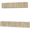 Image de vidaXL Ensemble de meubles TV 5 pcs ChÃªne sonoma Bois d'ingÃ©nierie