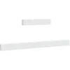 Image de vidaXL Ensemble de meubles TV 4 pcs Blanc Bois d'ingÃ©nierie