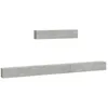Image de vidaXL Ensemble de meubles TV 4 pcs Gris bÃ©ton Bois d'ingÃ©nierie