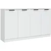 Image de vidaXL Buffets 2 pcs Blanc 60x30x70 cm Bois d'ingÃ©nierie