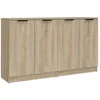 Image de vidaXL Buffets 2 pcs ChÃªne Sonoma 60x30x70 cm Bois d'ingÃ©nierie