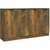 Image de vidaXL Buffets 2 pcs ChÃªne fumÃ© 60x30x70 cm Bois d'ingÃ©nierie