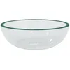 Image de vidaXL Lavabo Verre trempÃ© 35x12 cm Transparent