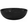 Image de vidaXL Lavabo Verre trempÃ© 35x12 cm Noir