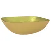 Image de vidaXL Lavabo Verre 42x42x14 cm DorÃ©