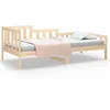 Image de vidaXL Lit de jour sans matelas 90x200 cm bois de pin massif