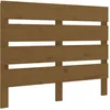 Image de vidaXL TÃªte de lit Marron miel 100x3x80 cm Bois massif de pin