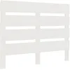 Image de vidaXL TÃªte de lit Blanc 75x3x80 cm Bois massif de pin