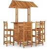 Image de Vidaxl Ensemble De Bar De Jardin 5 Pcs Bois D'acacia Solide