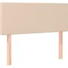 Image de Vidaxl TÃªte De Lit Cappuccino 80x5x78/88 Cm Similicuir