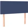 Image de vidaXL TÃªte de lit Bleu 90x5x78/88 cm Tissu
