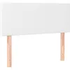 Image de vidaXL TÃªte de lit Blanc 90x5x78/88 cm Similicuir