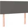 Image de vidaXL TÃªte de lit Gris 90x5x78/88 cm Similicuir