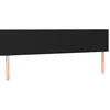 Image de vidaXL TÃªtes de lit 2 pcs Noir 80x5x78/88 cm Tissu