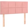 Image de vidaXL TÃªte de lit Rose 100x5x78/88 cm Velours